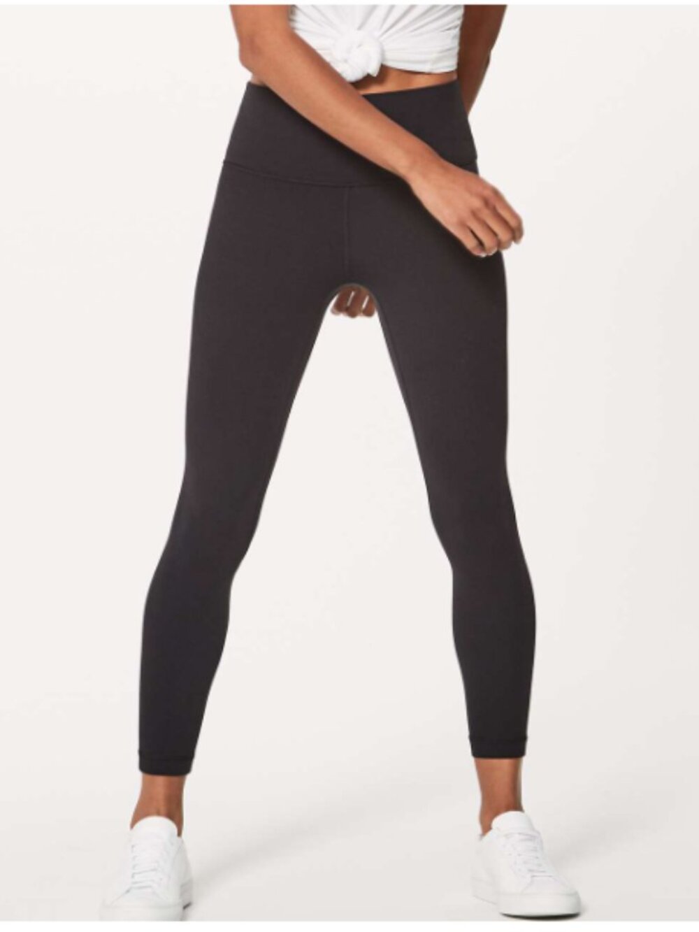 Lululemon Align Pant II Leggings Tights*25" Black High Rise Nulu Size 2